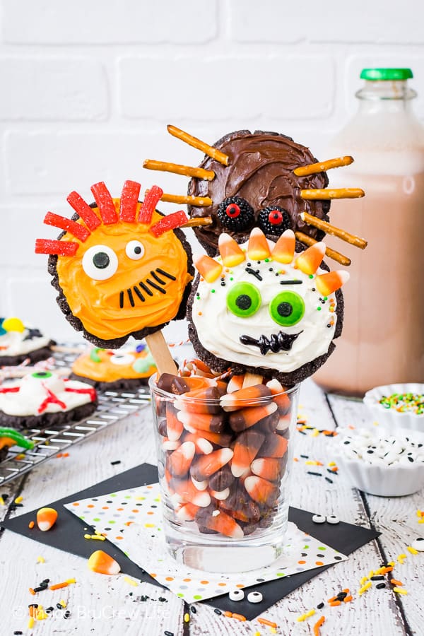 Chocolate Monster Sugar Cookies