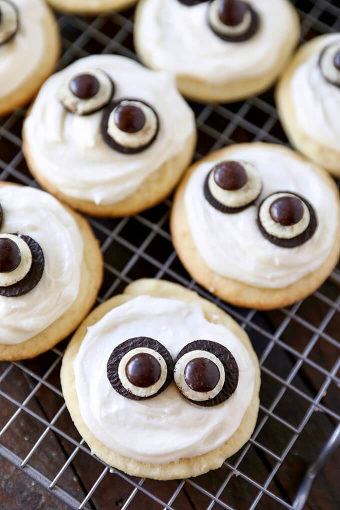Easy Ghost Cookies