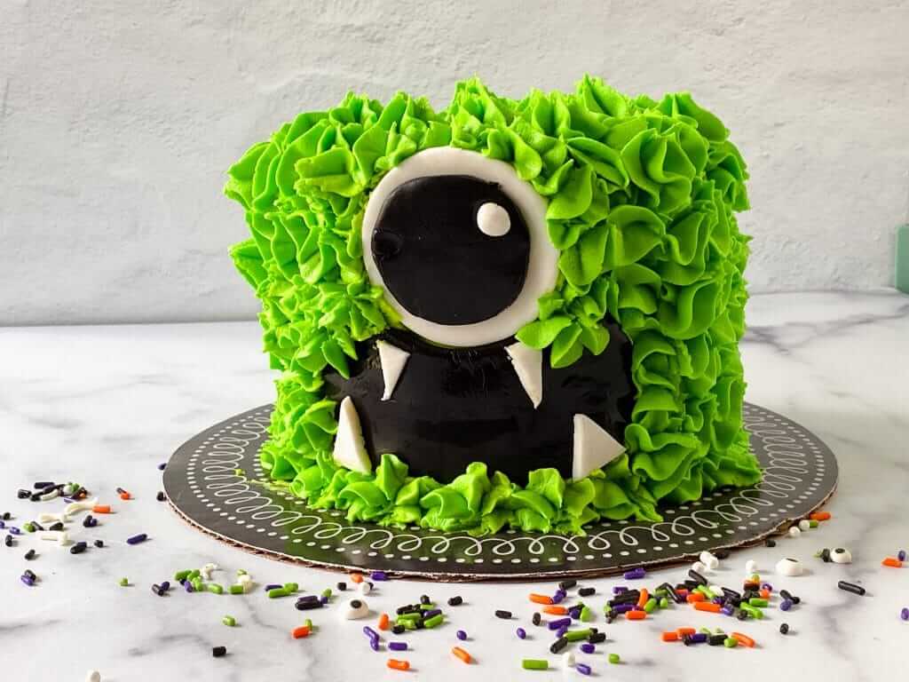 Halloween Monster Cake