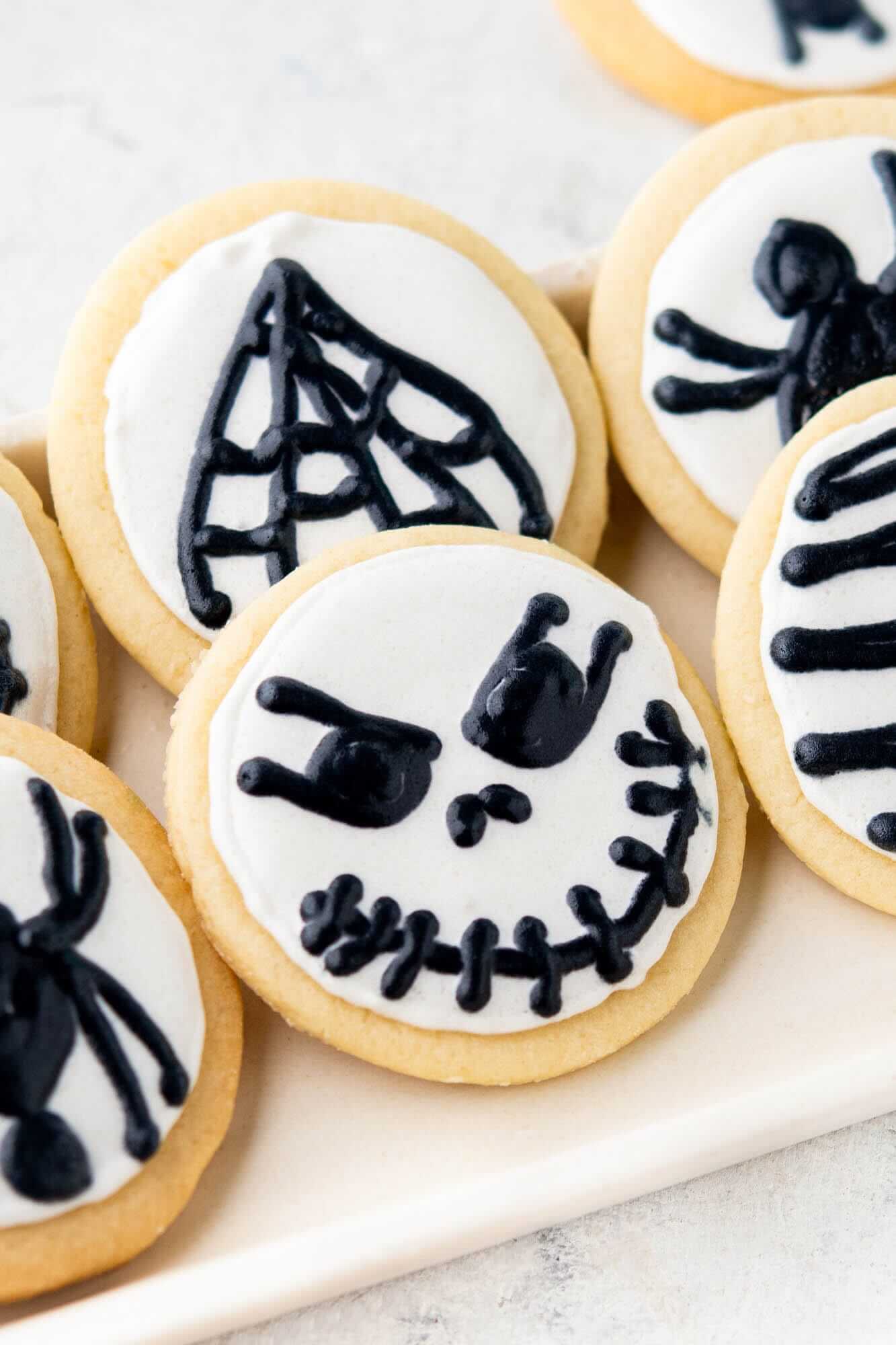 Jack Skellington Sugar Cookies