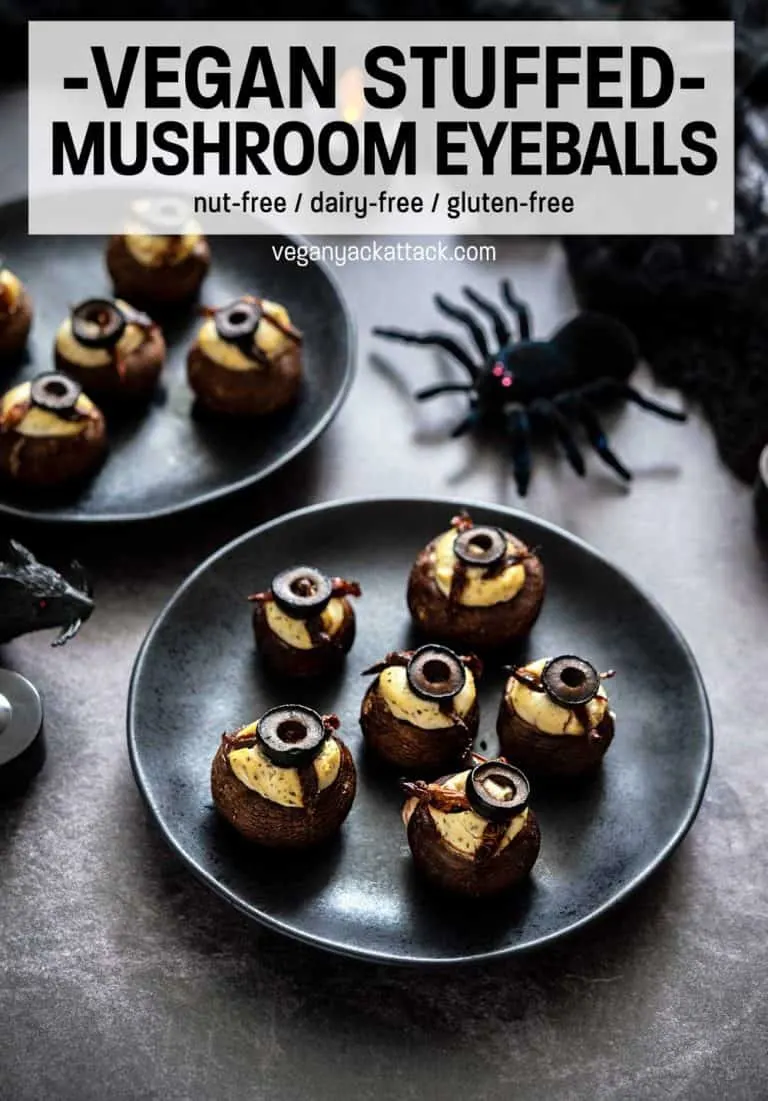 Stuffed Mushroom Eyeballs