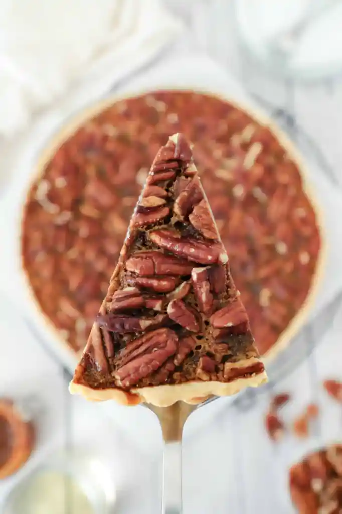 Boozy Bourbon Pecan Tart