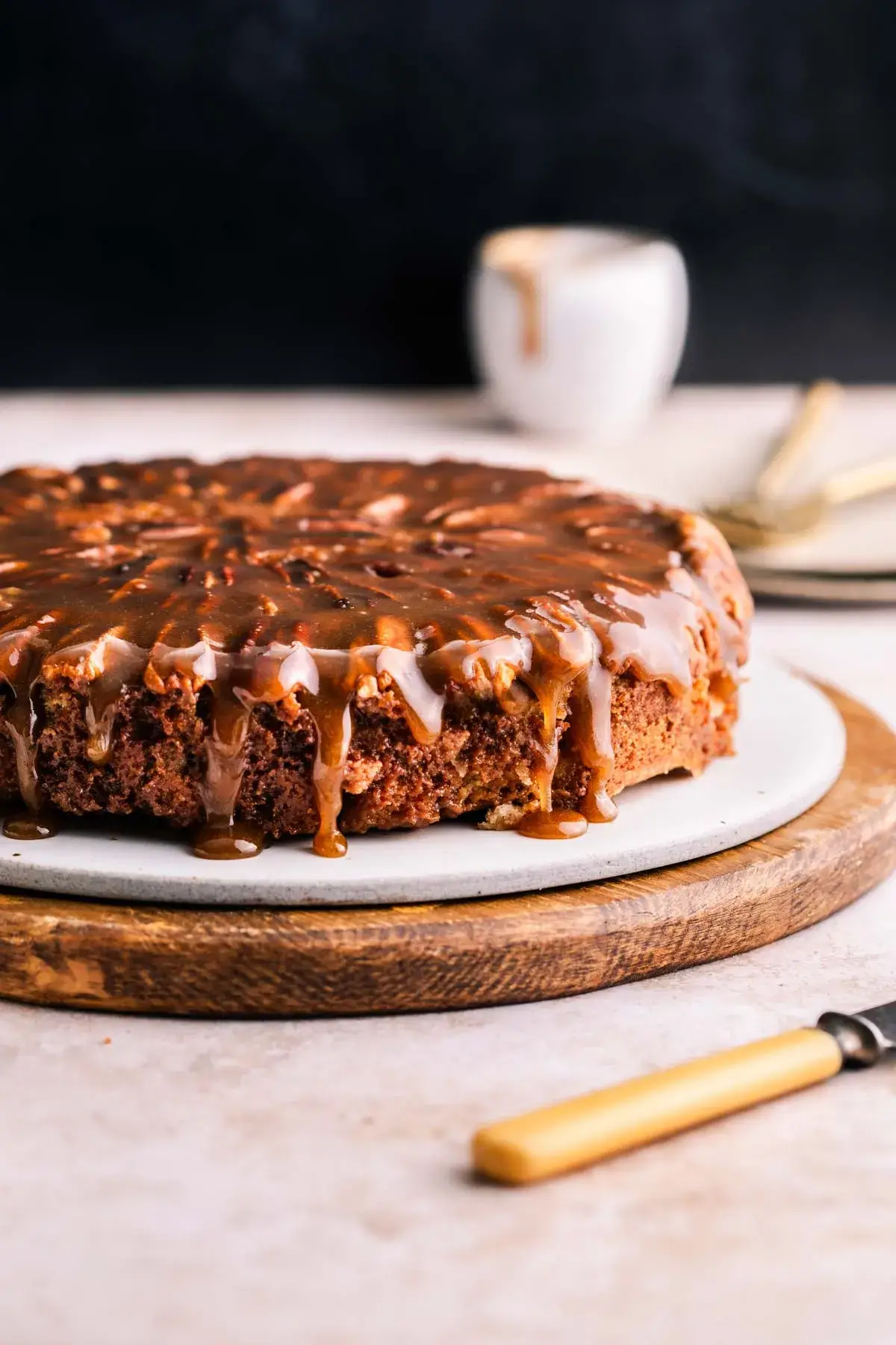 Pecan Upside-Down Cake