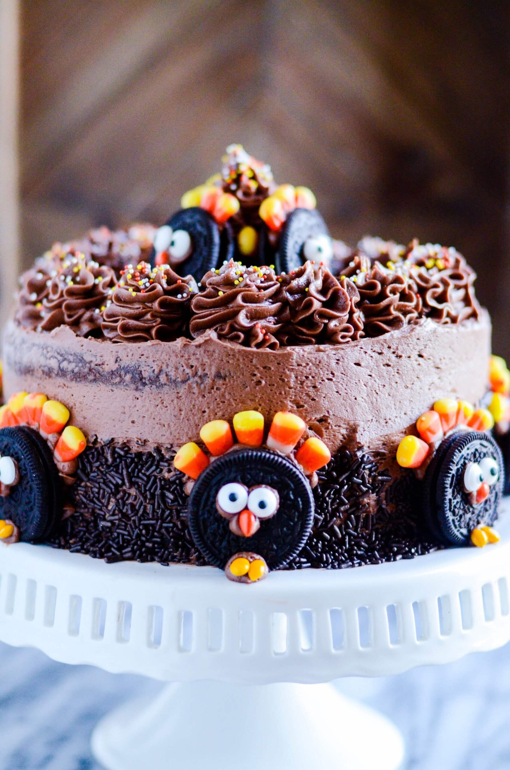 Thanksgiving Oreo Cake Recipe
