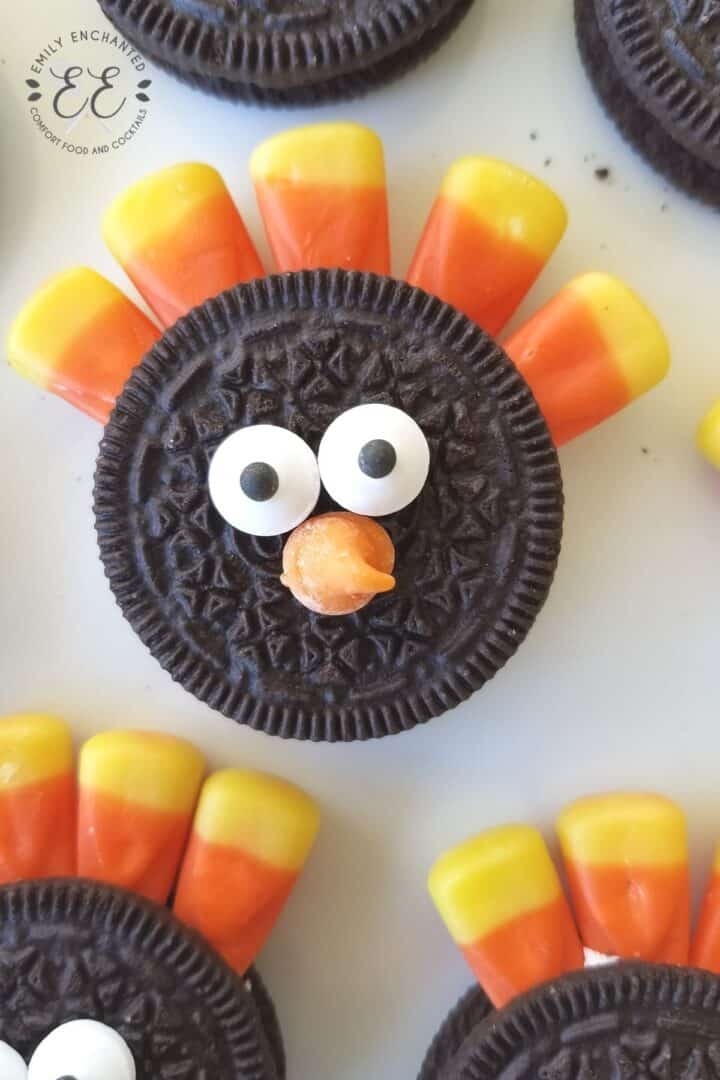 Thanksgiving Oreo Turkey Cookies