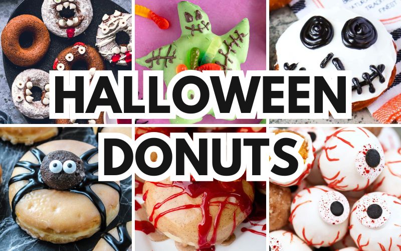 halloween donuts