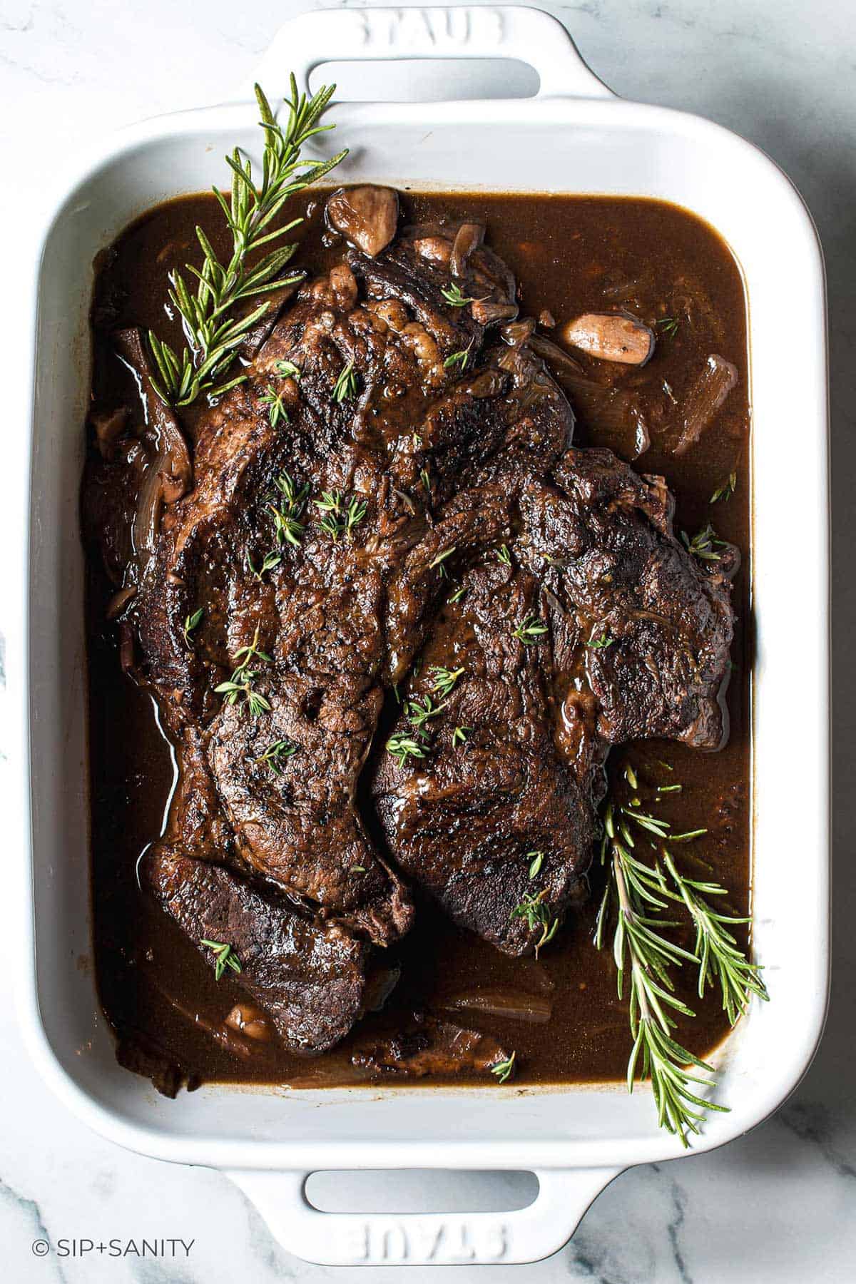 Budget-Friendly Braised Christmas Beef Roast Recipe