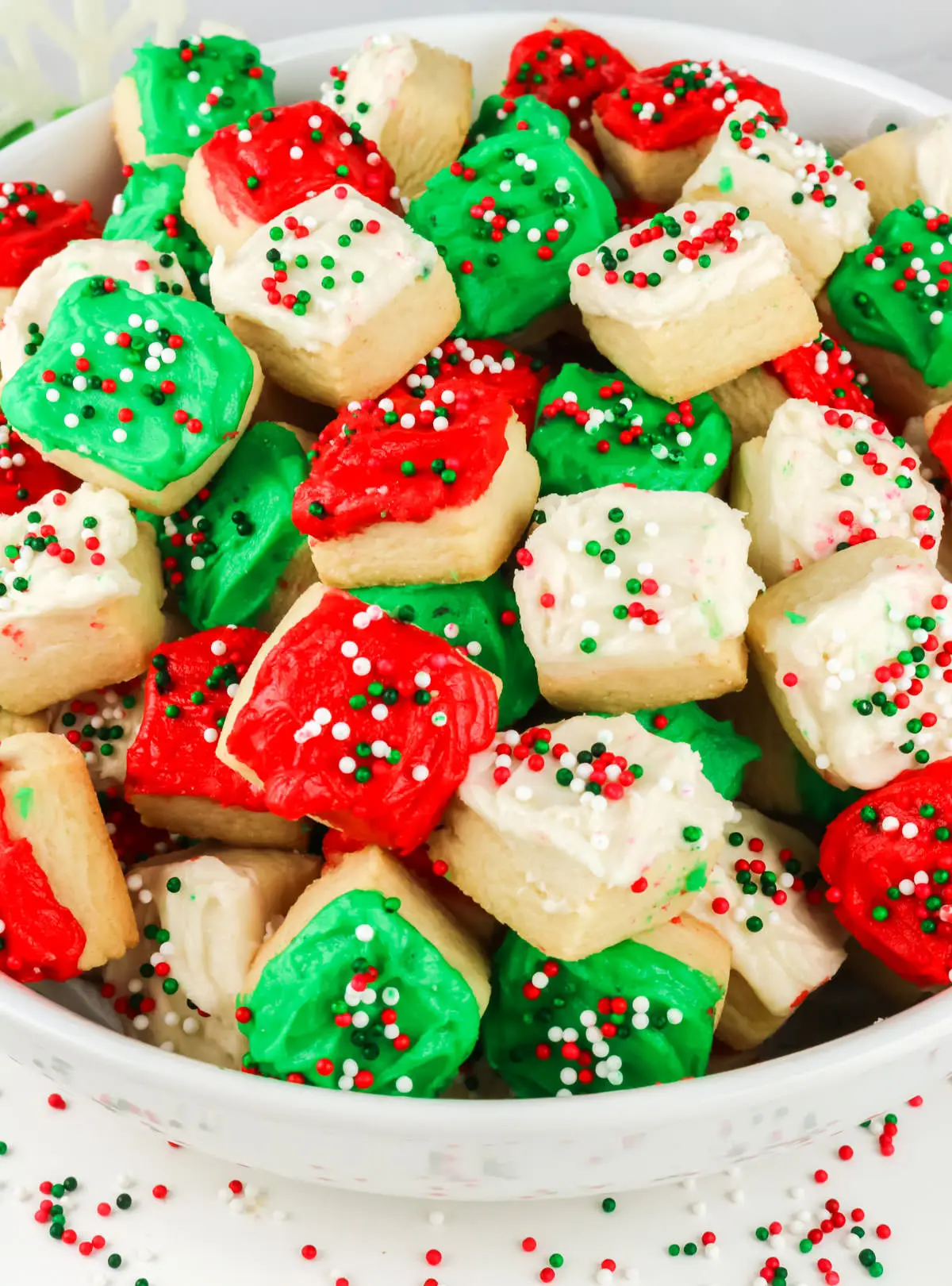 Christmas Sugar Cookie Bites