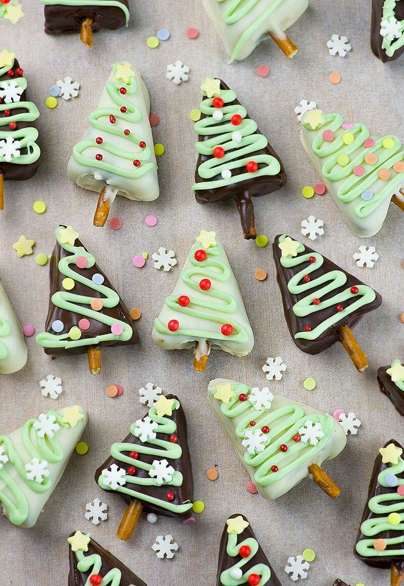Christmas Tree Oreo Truffles