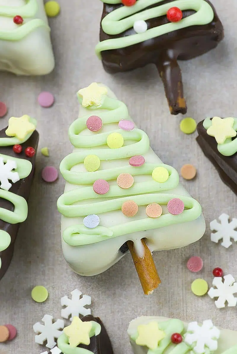 Christmas Tree Oreo Truffles
