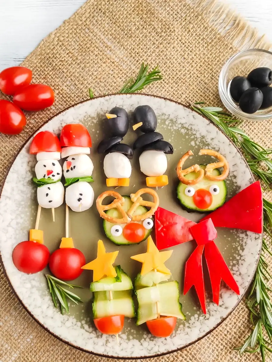 Cute Christmas-Themed Appetizers