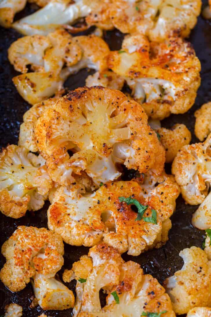 Easy Roasted Cauliflower