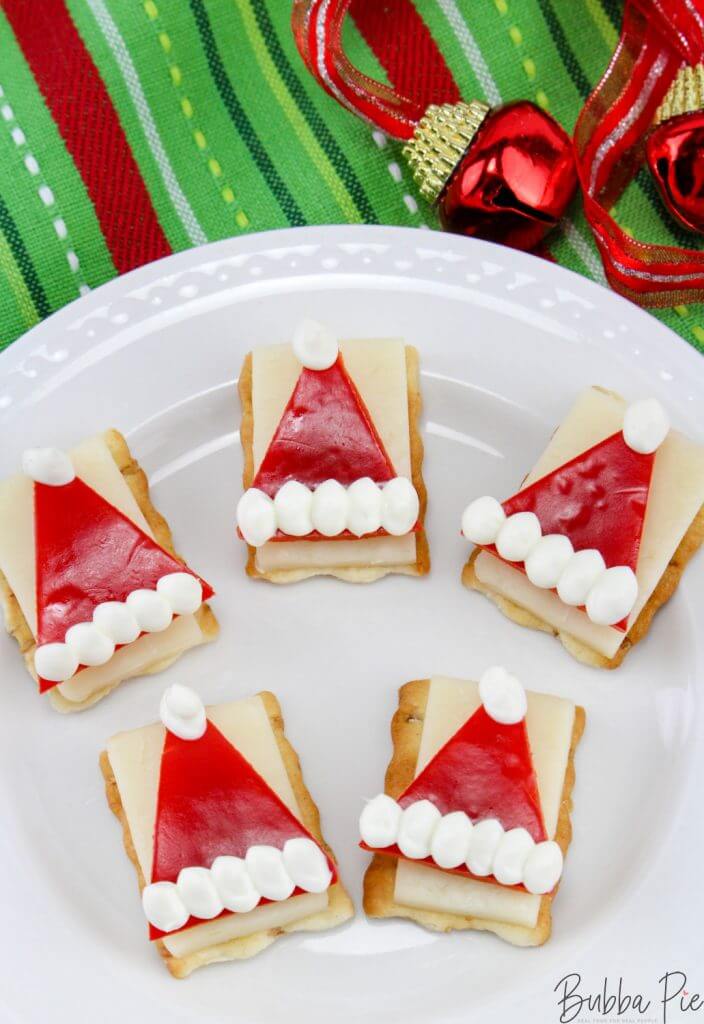 Easy Santa Hat Appetizer