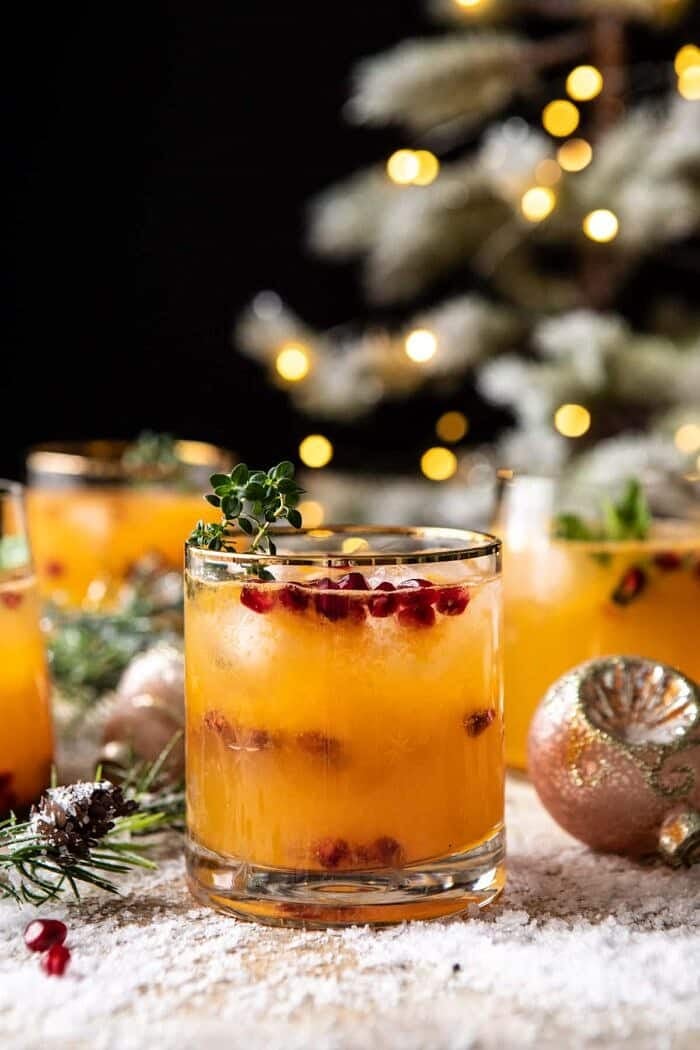Holly Jolly Christmas Citrus Cocktail