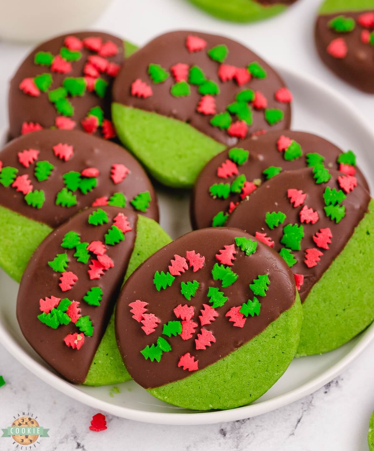 Mint Christmas Cookies