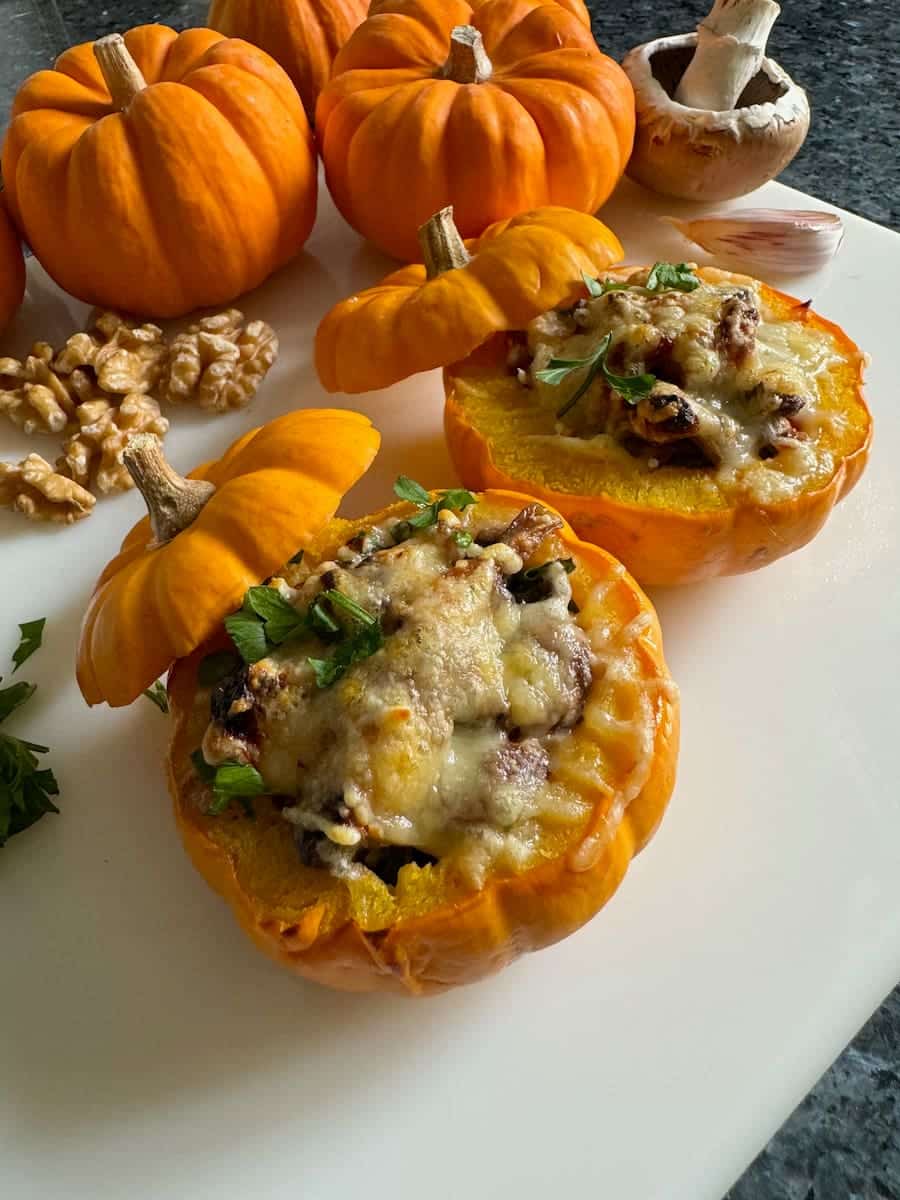 Stuffed Mini Pumpkins (Easy Recipe)