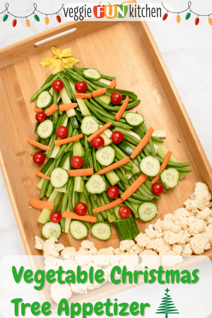 Vegetable Christmas Tree Appetizer Tray