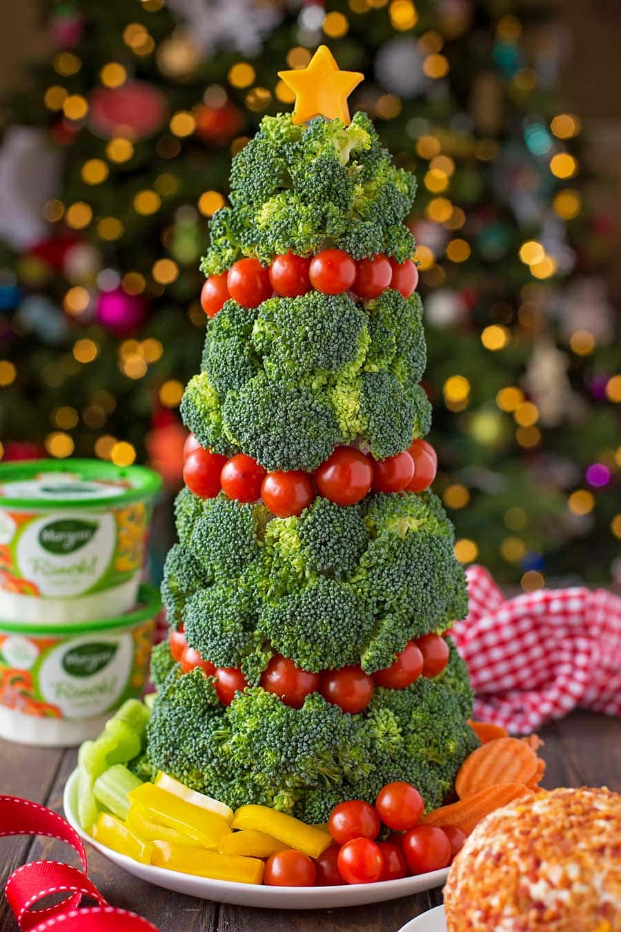 Veggie Christmas Tree