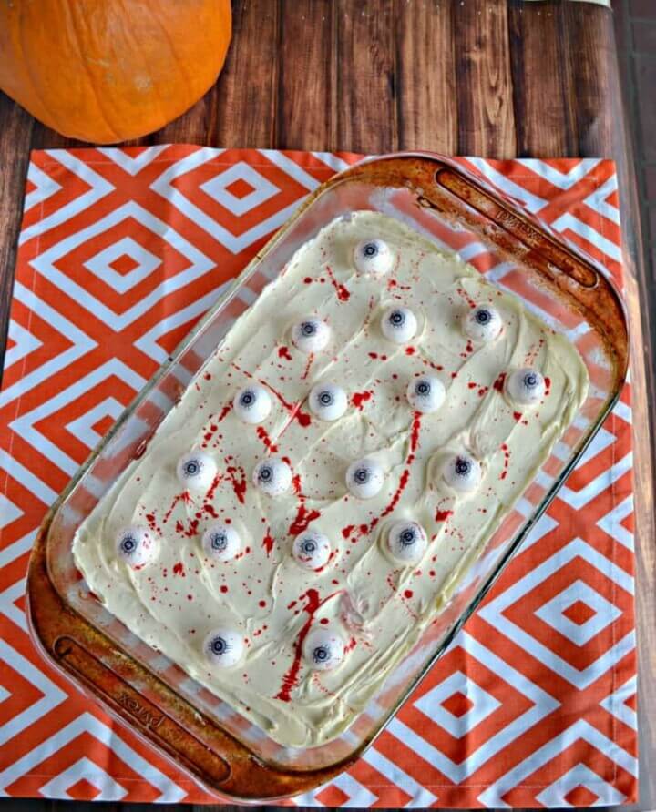 Bloody Eyeball Brownies
