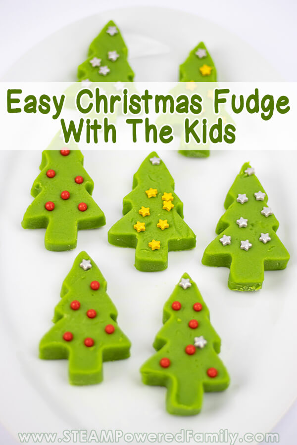 Easy Christmas Tree Fudge Recipe To Make With The Kids