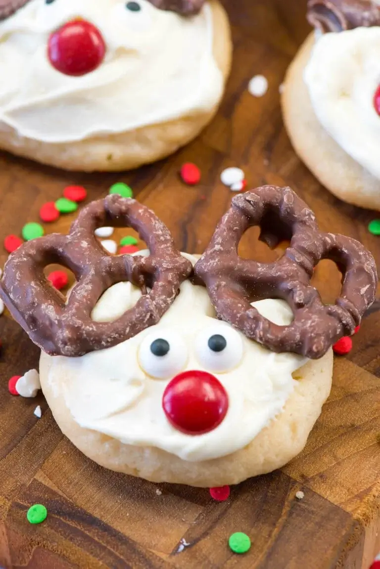 Easy Reindeer Cookies