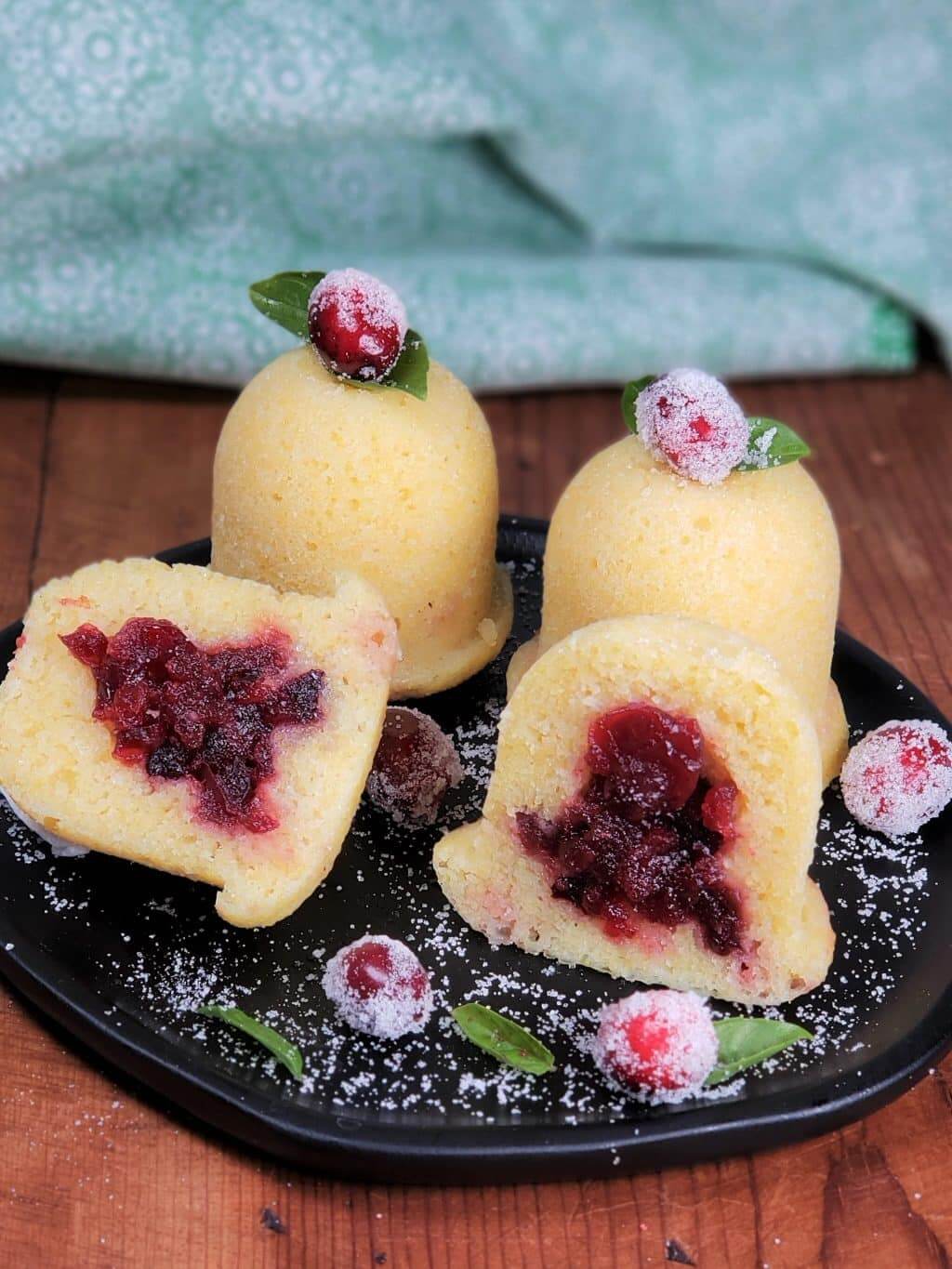 Instant Pot Cranberry Cornbread Bites