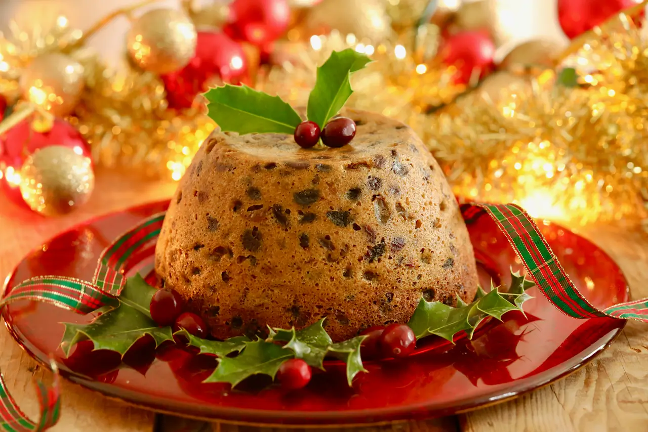 Microwave Christmas Pudding