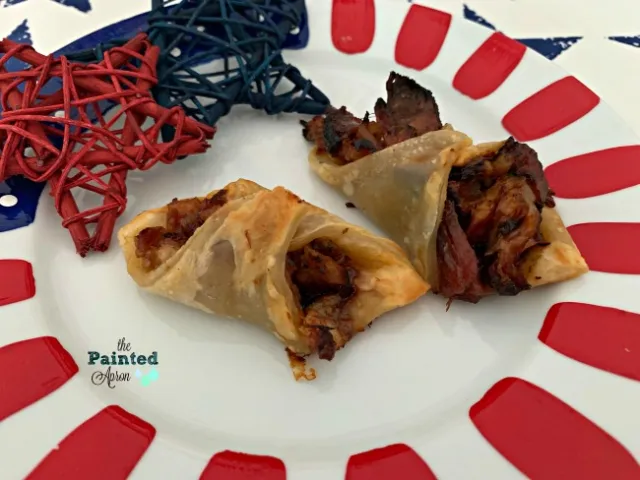 BBQ Pork & Pineapple Pastry Puffs