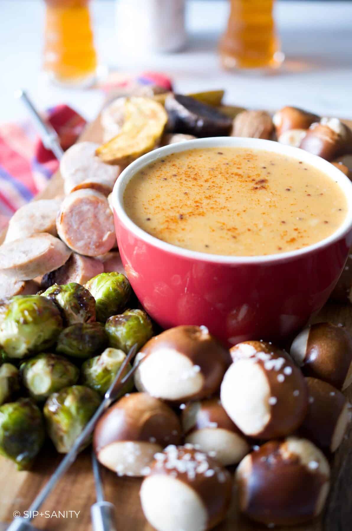 Beer Cheese Fondue