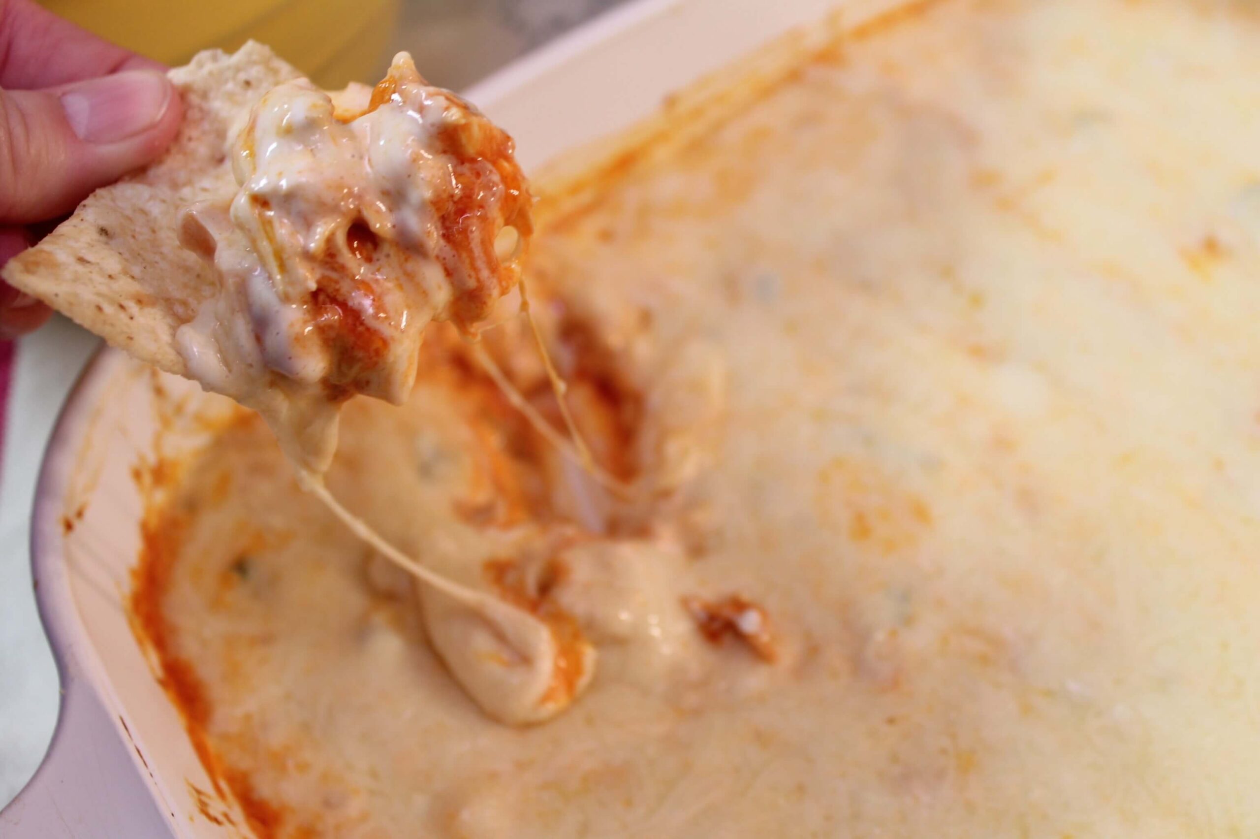 Buffalo Chicken Dip For New Year's Eve