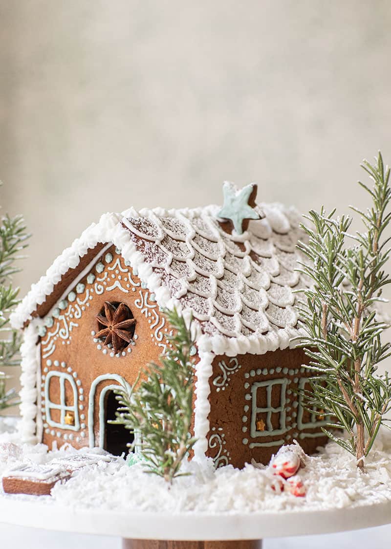 Charming Gingerbread House