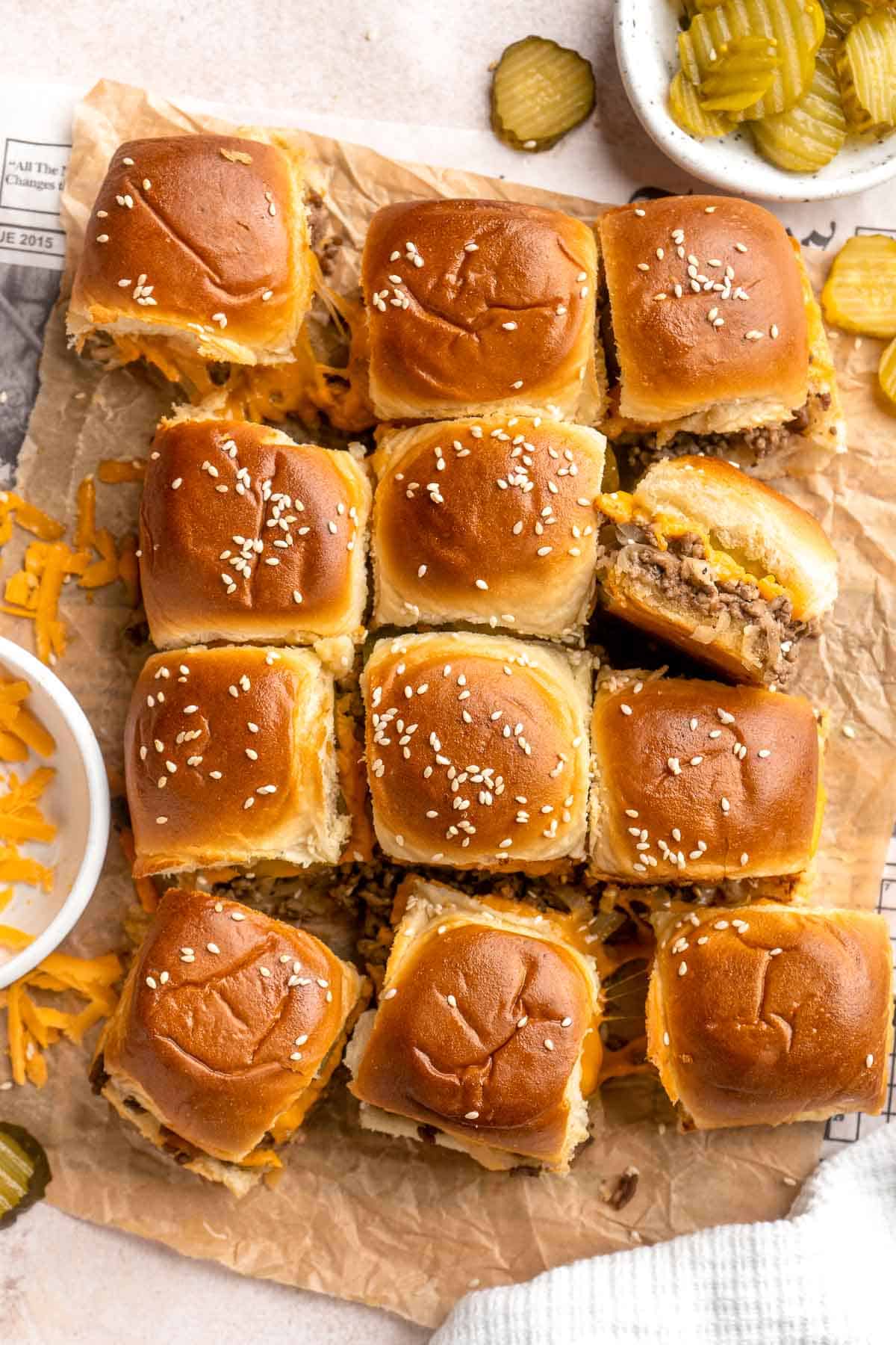 Cheeseburger Sliders