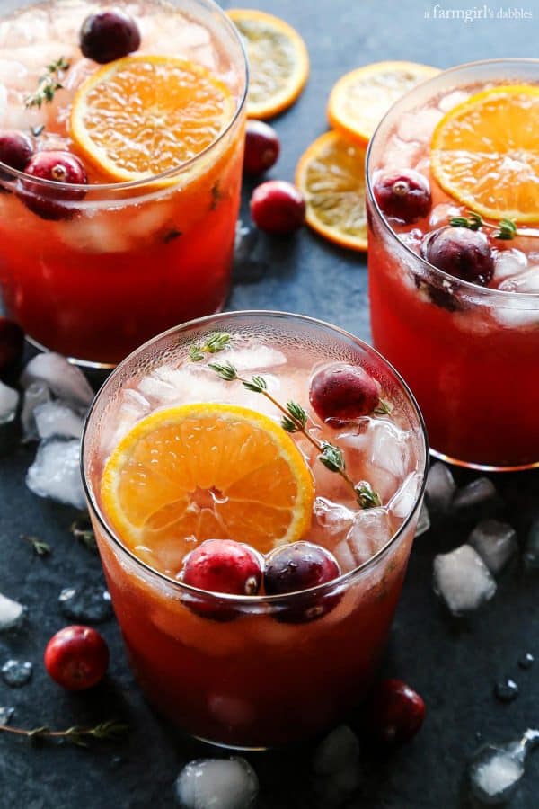 Cranberry Gin And Tonic