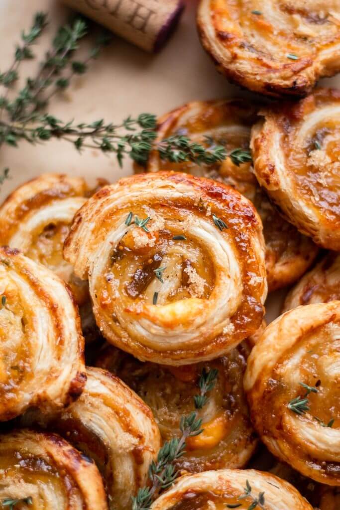 Fig And Goat Cheese Pinwheels