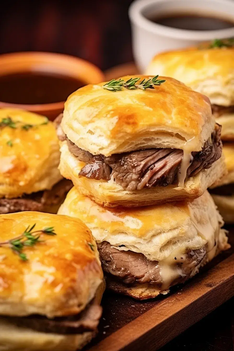 French Dip Biscuits