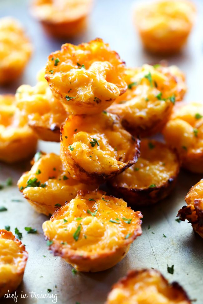 Homemade Mac And Cheese Bites