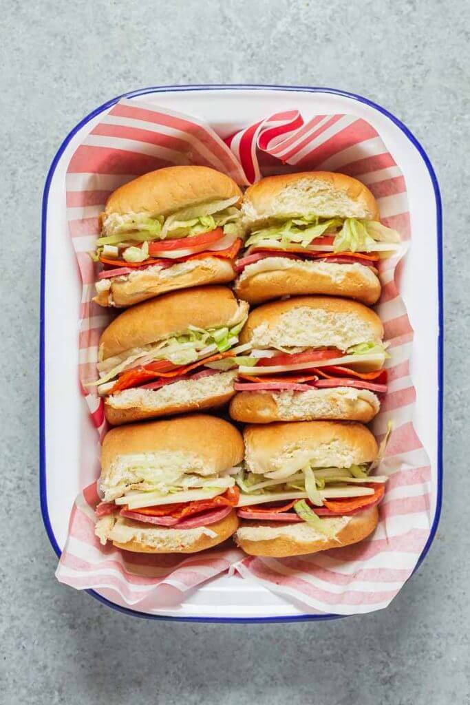 Italian Sandwich Sliders