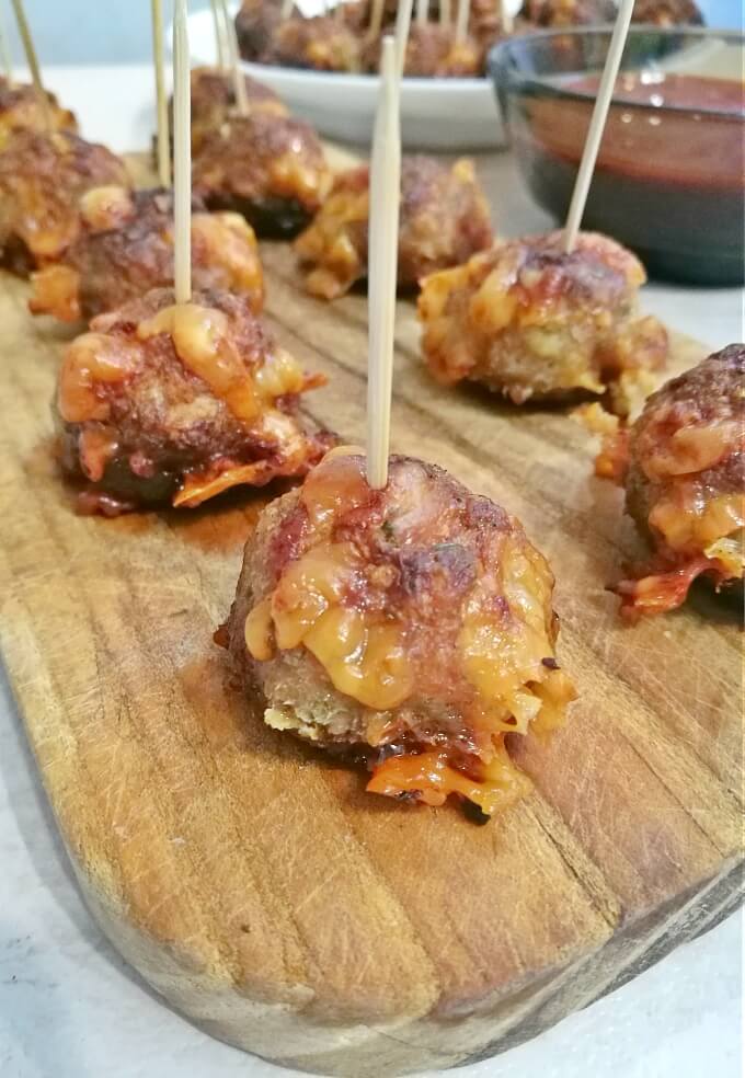 New Year's Eve Cocktail Meatballs