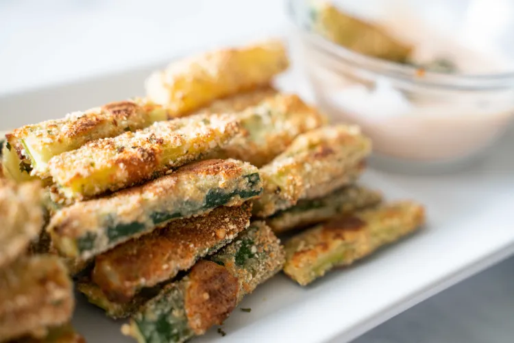 Oven Baked Zucchini Fries
