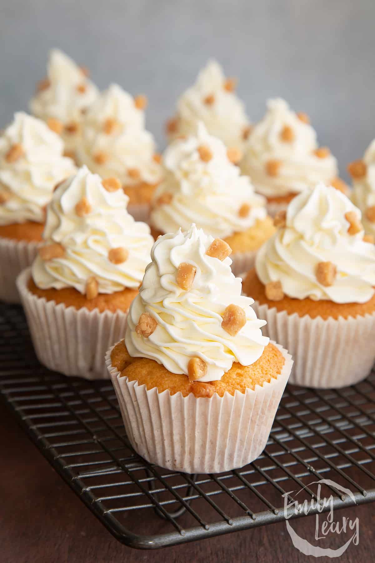 Salted Caramel Surprise Cupcakes