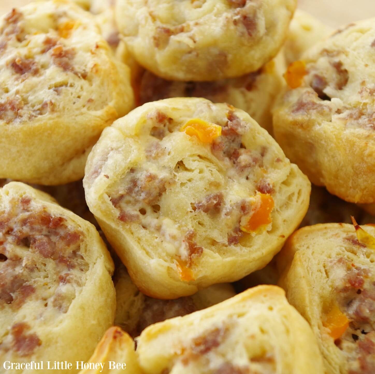 Sausage Pinwheels With Cream Cheese