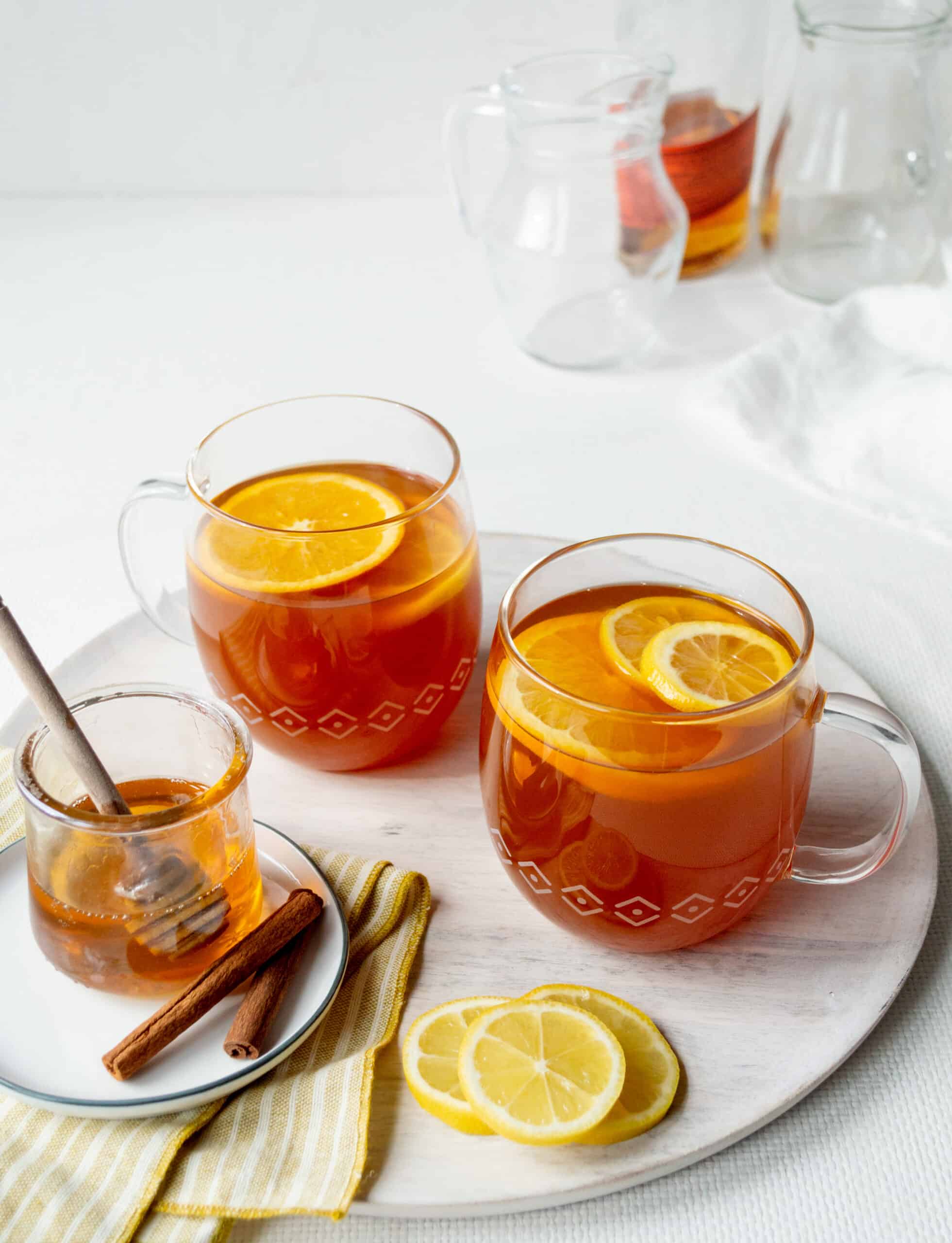 Spiced Bourbon Black Tea Hot Toddy