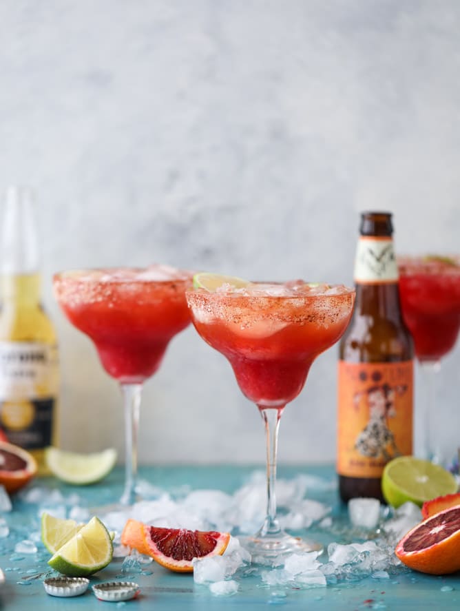 Spicy Blood Orange Beergaritas