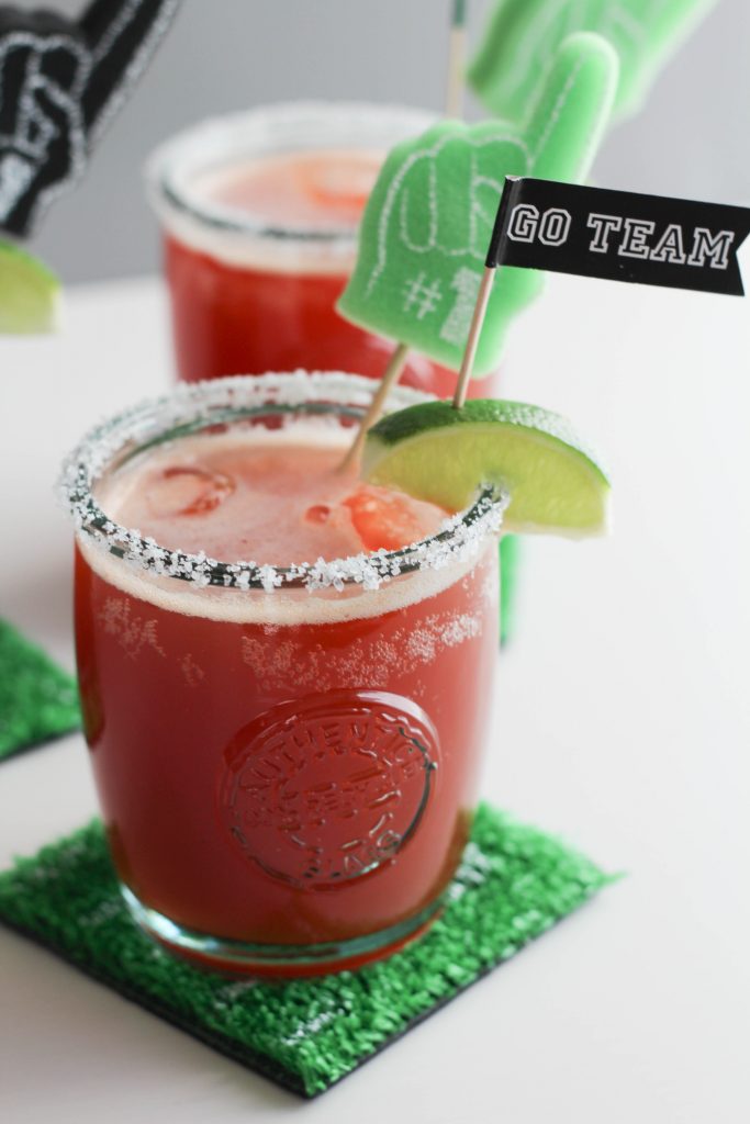 Superbowl Michelada Cocktail