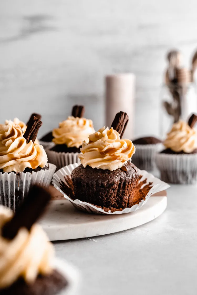 The Best Chocolatey Holiday Cupcakes