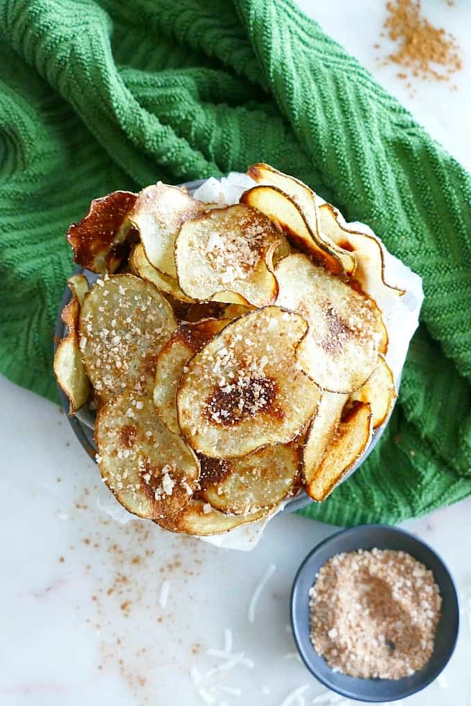 Coconut Cinnamon Irish Potato Chips