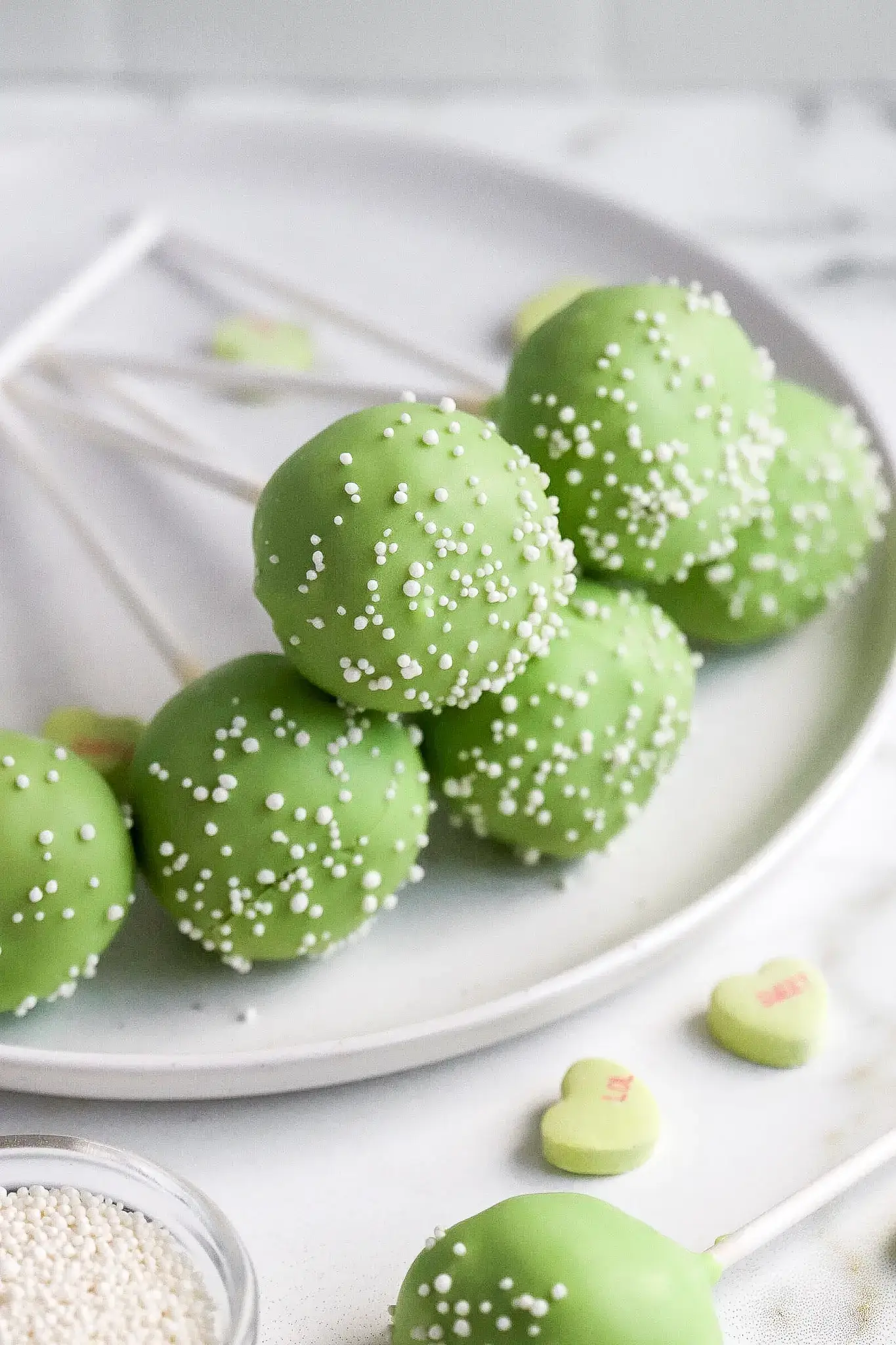Easy St. Patrick's Day Cake Pops