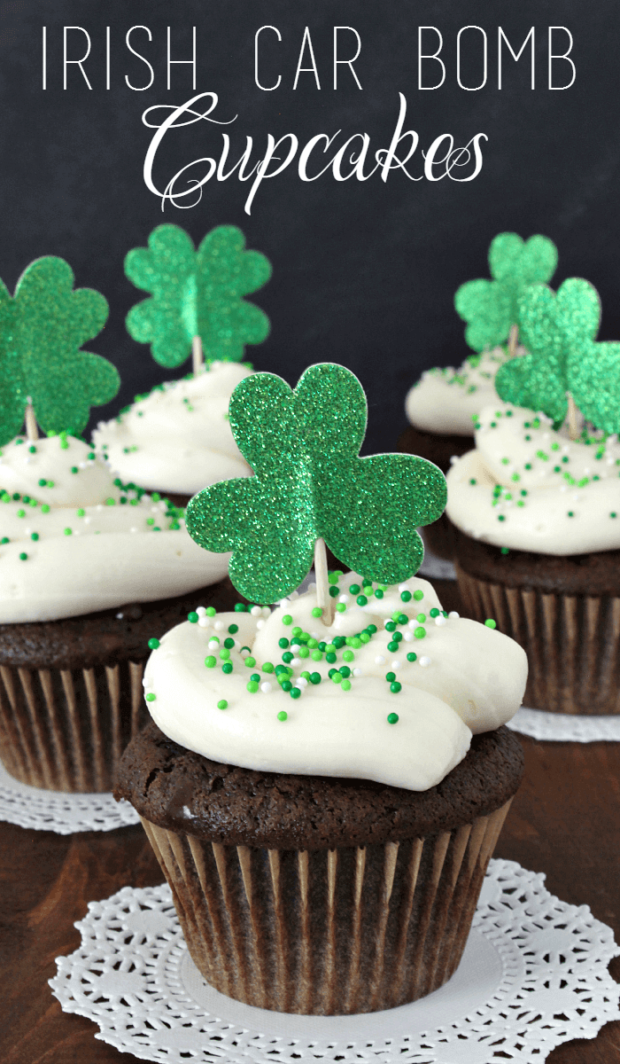 Irish Car Bomb Cupcake