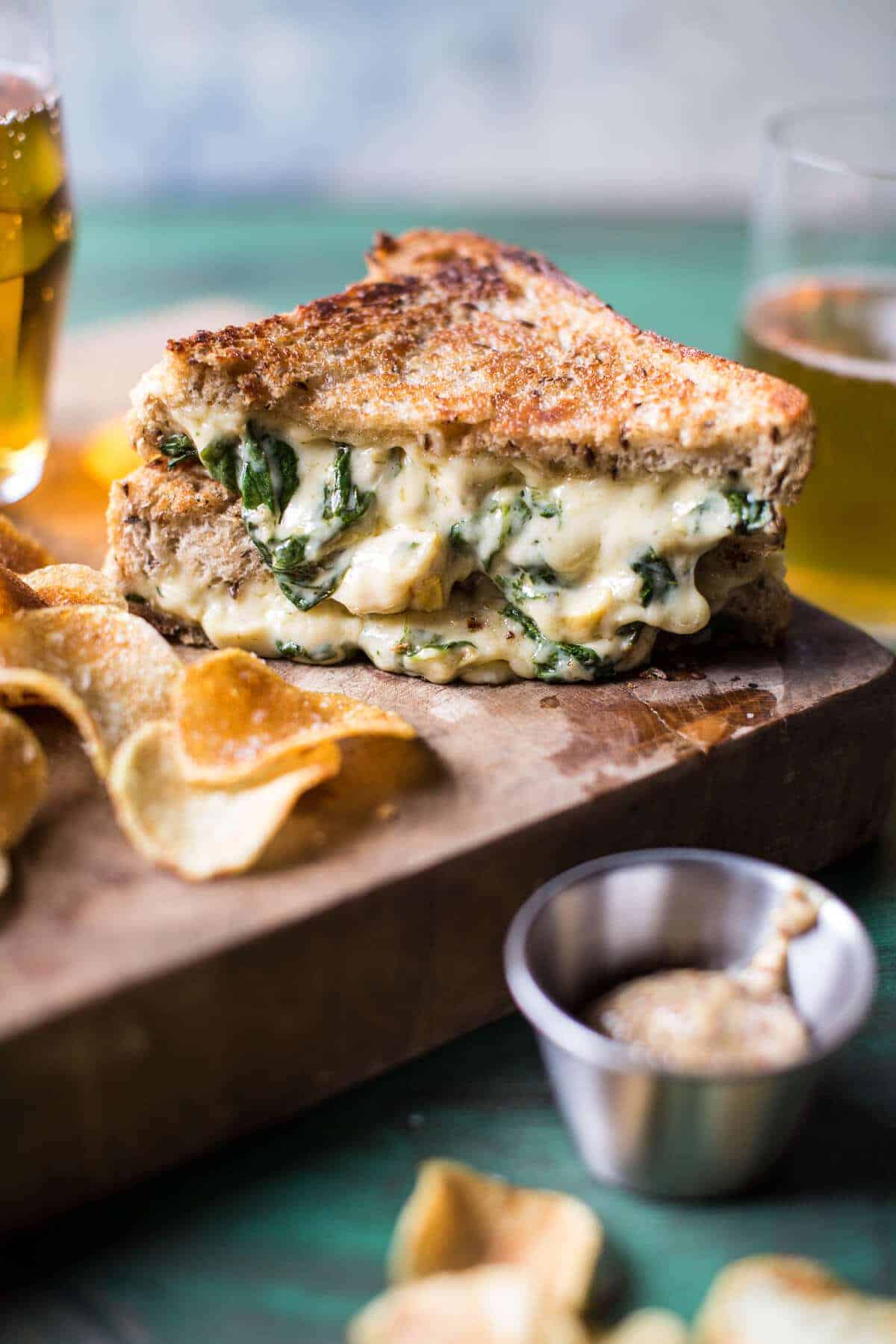 Irish Pub Spinach And Artichoke Melt