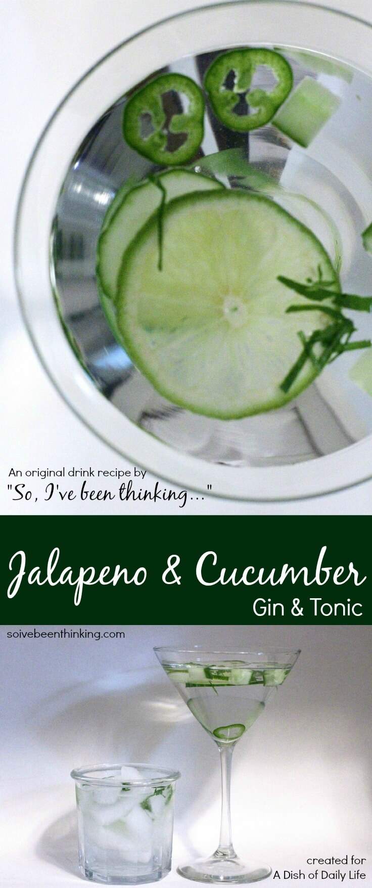 Jalapeño & Cucumber Gin & Tonic